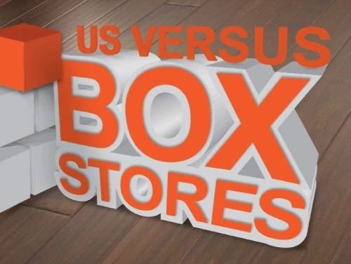 Us vs box stores - Taylorville Home Source in Taylorville